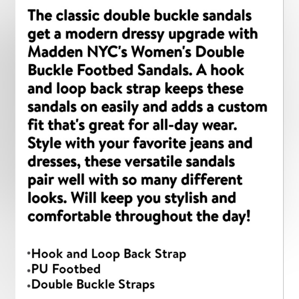 Madden NYC sandals - Picture 8 of 8